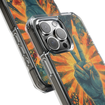 Radiant Peace Bloom · Impact etui na telefon dla iPhone · MagSafe