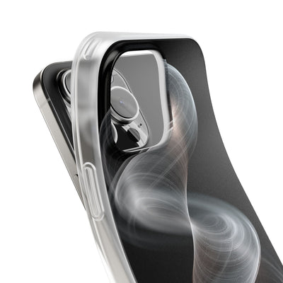 Luminous Vortex · Lite Phone Case for iPhone ·  Black