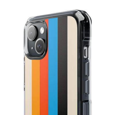 Retro Racing Stripes · Impact Custodia per iPhone · Magsafe