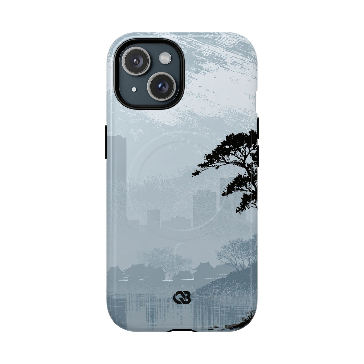 Misty Horizon · Tough 2.0 Magnetic Phone Case for iPhone · Blue