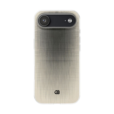 Beige Lite Phone Case for iPhone - Carbon Screen Grid