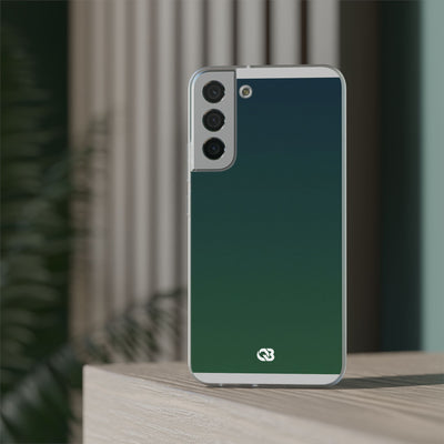 Green Lite Phone Case for Samsung - Midnight Pine Horizon