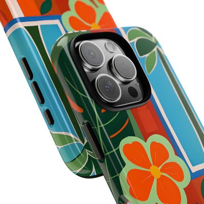 Vivid Jungle Collage · Tough