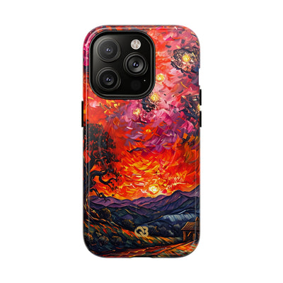 Molten Sky Tree · Tough+ Handyhülle für iPhone · Magsafe