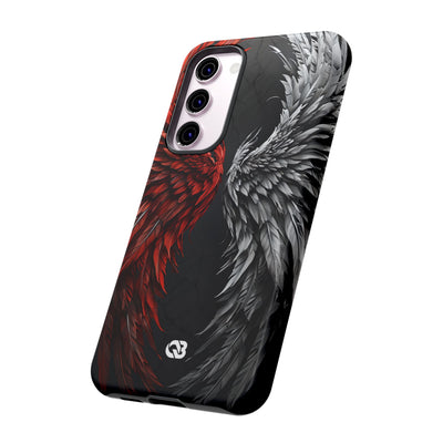 Split Crimson Wing · Tough Handyhülle für Samsung