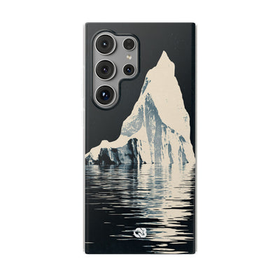 Blue Lite Phone Case for Samsung - Frozen Navy Monolith
