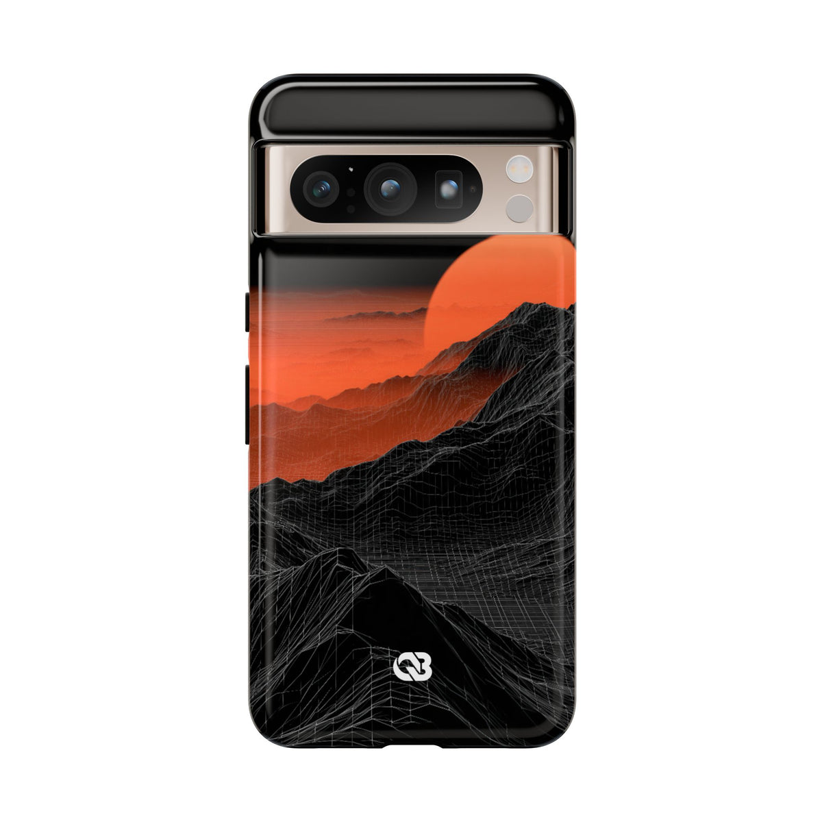 Solar Ridge Mesh · Tough Phone Case for Pixel ·  Black