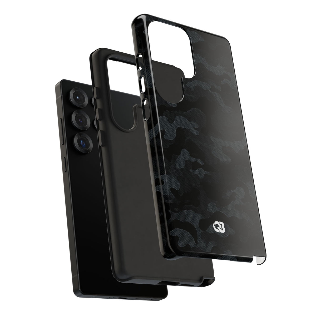Blackout Urban Camo · Tough Phone Case for Samsung · Black