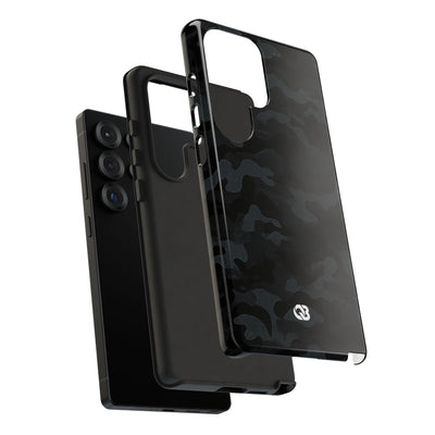 Blackout Urban Camo · Tough Phone Case for Samsung · Black