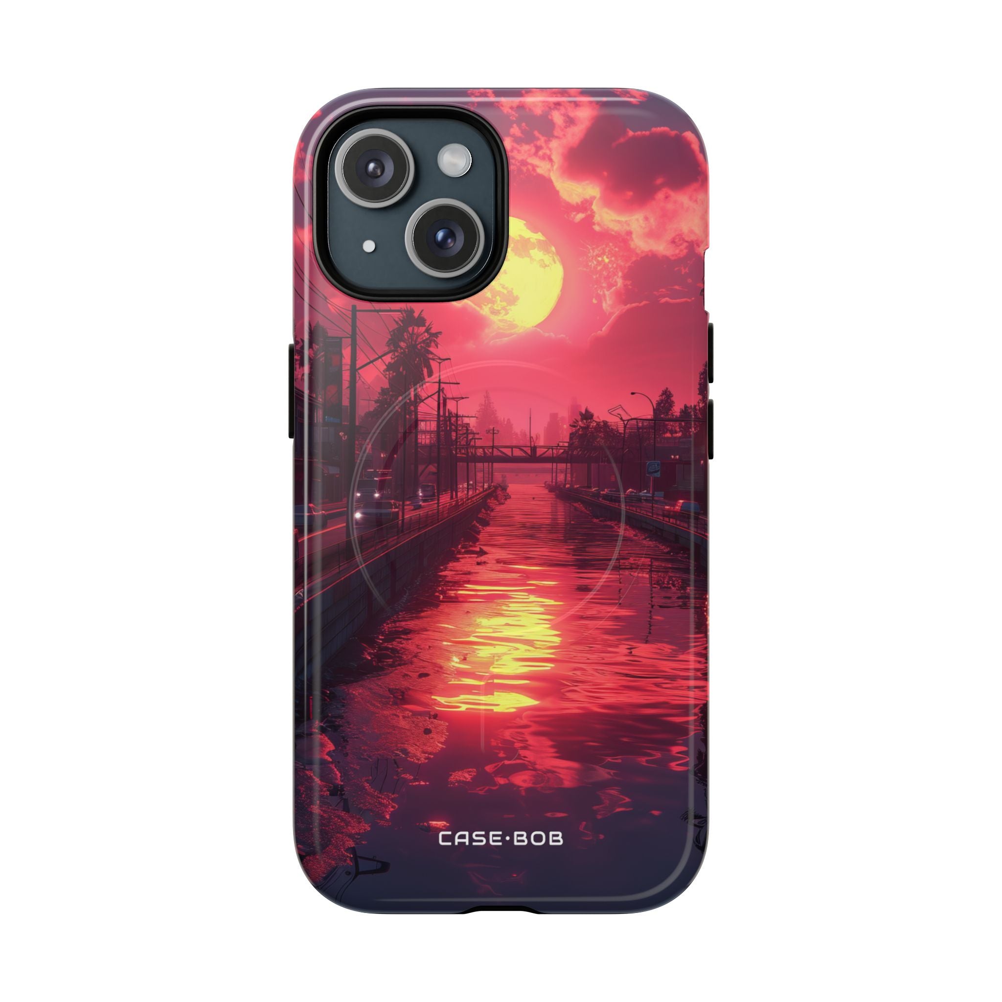 Luminous Moonlight iPhone 15 Case - Tough+
