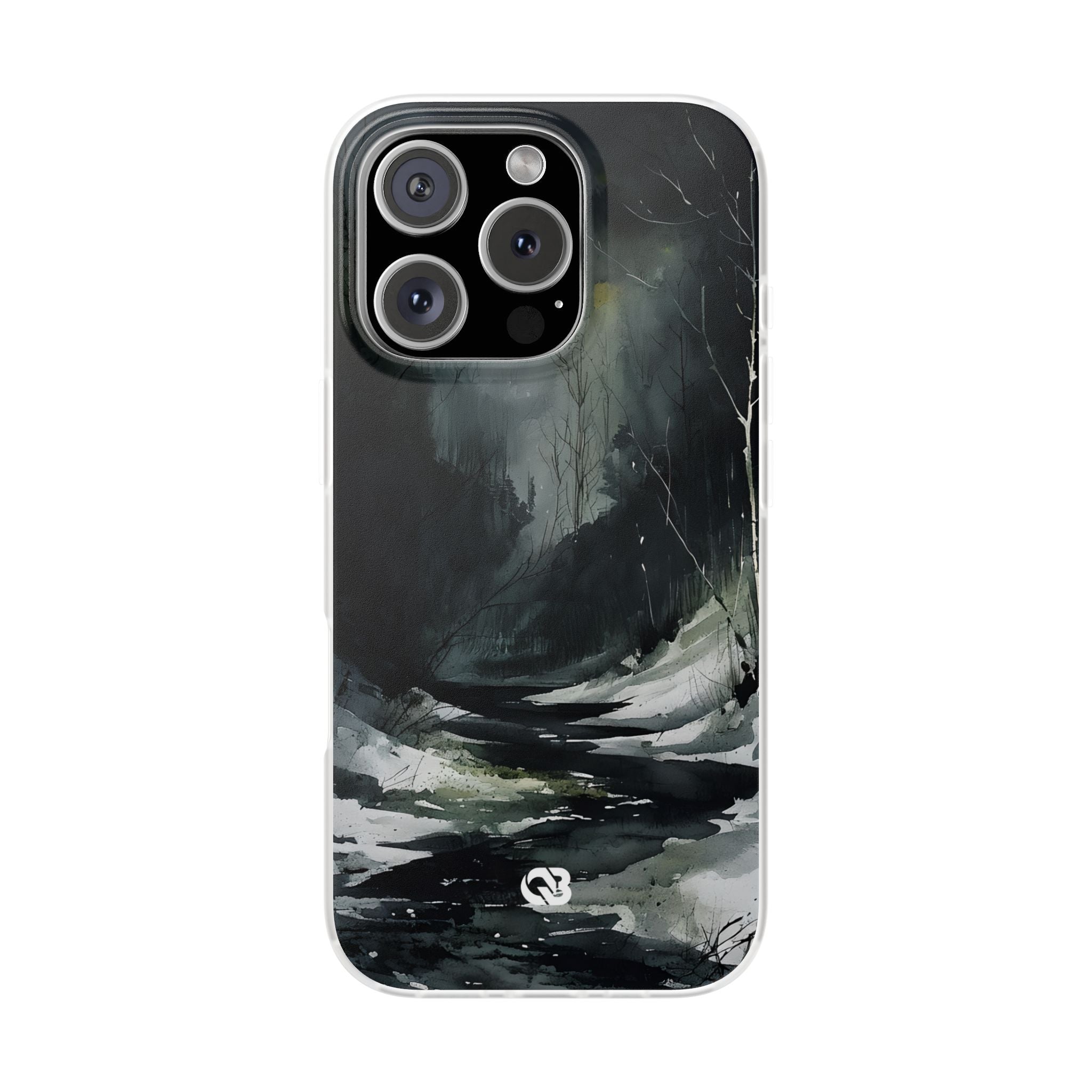 Midnight Winter Hollow · Soft Phone Case for iPhone