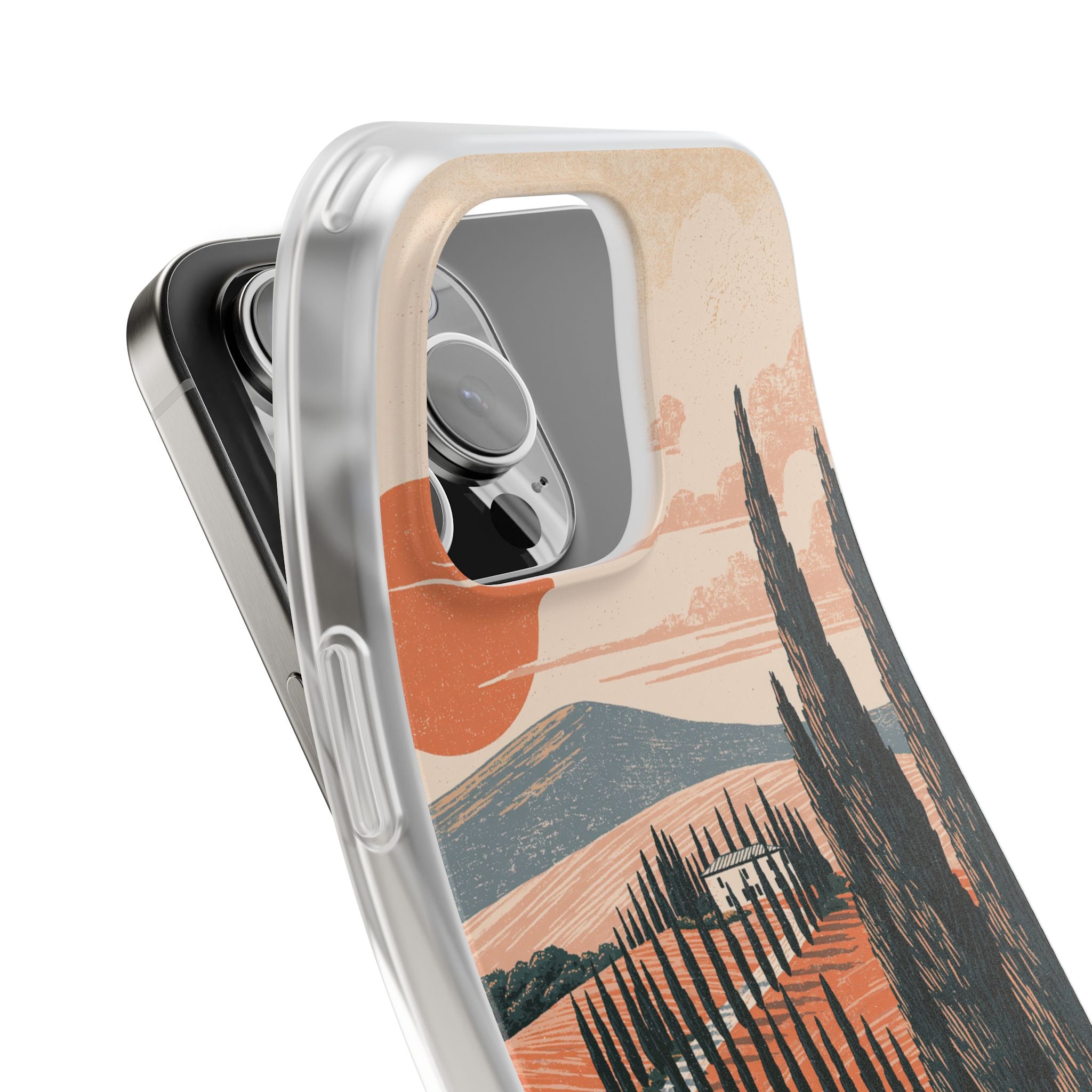 Orange Lite Phone Case for iPhone - Terracotta Ridge Trail