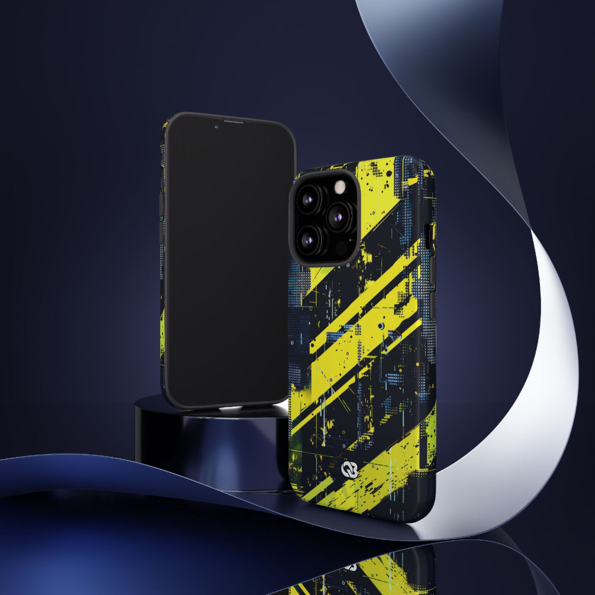 Acid Hazard · Tough Phone Case for iPhone · Yellow