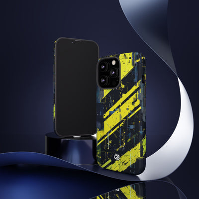 Acid Hazard · Tough Phone Case for iPhone · Yellow