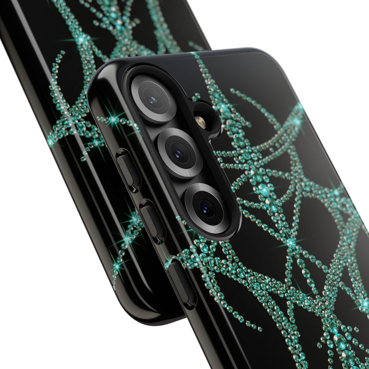 Teal Cyber Sigil · Tough Phone Case for Samsung · Teal