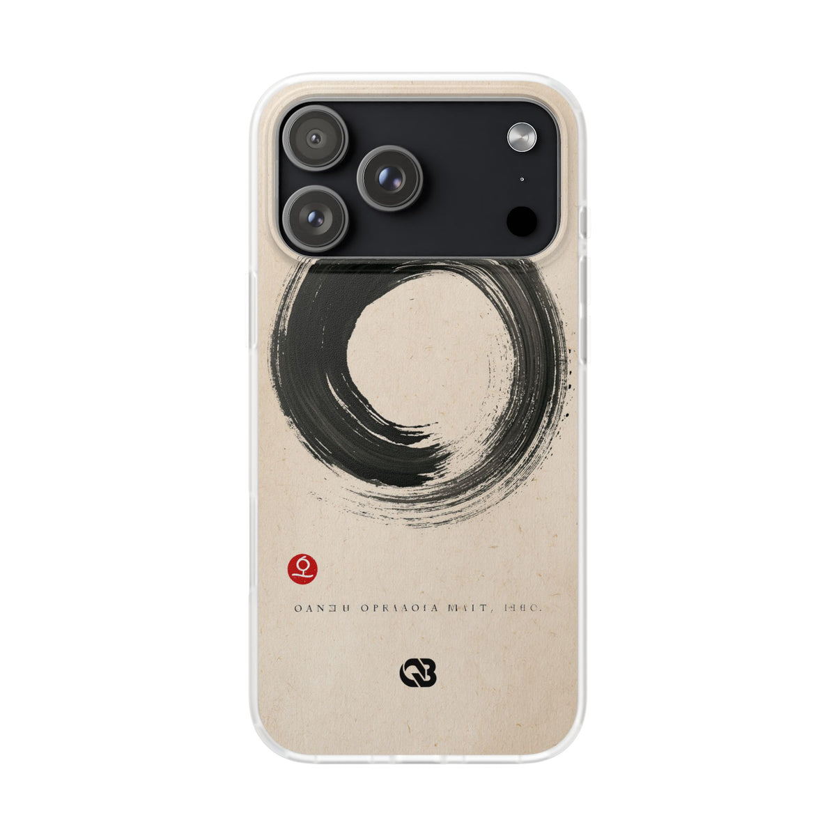 Zen Ensō Circle · Lite Phone Case for iPhone ·  Beige