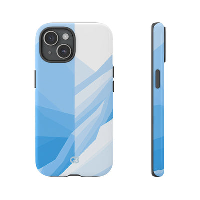 Blue Tough Phone Case for iPhone - Arctic Glacial Ridge
