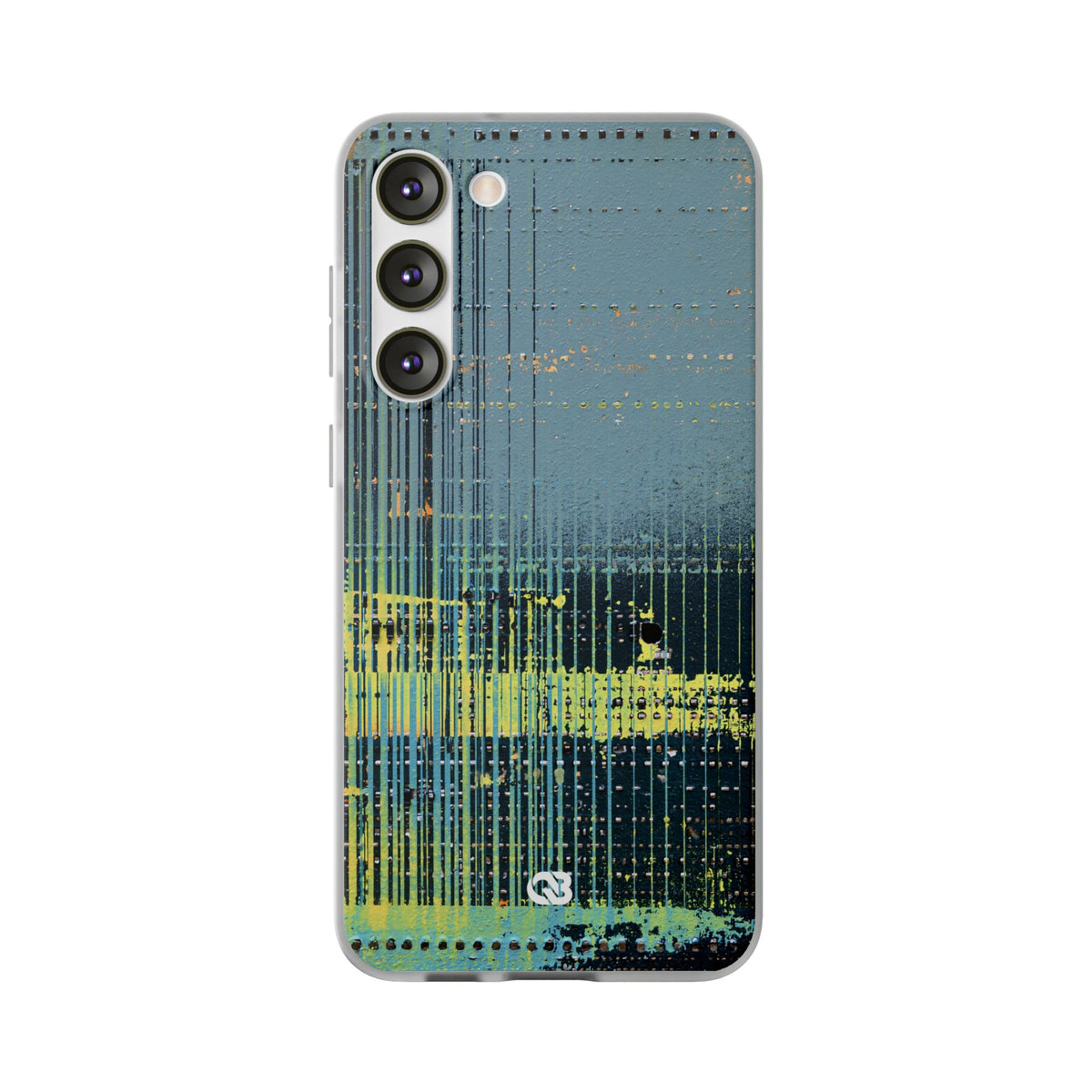 Acid Raster Circuit · Lite Phone Case for Samsung · Teal