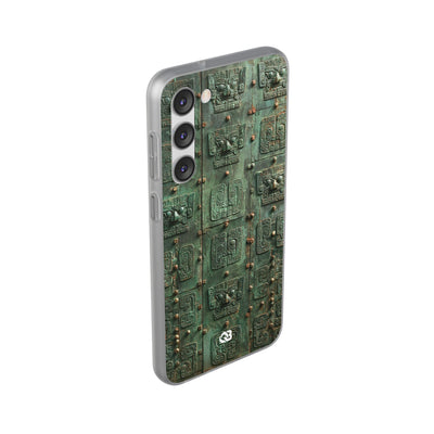 Dynastic Bronze Relief · Lite Phone Case for Samsung · Green