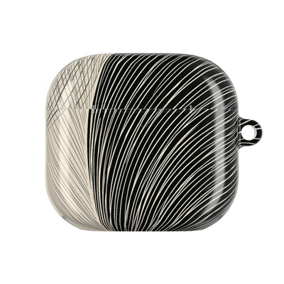 Minimal Frond Study · Hard Case for AirPods & AirPods Pro · Black