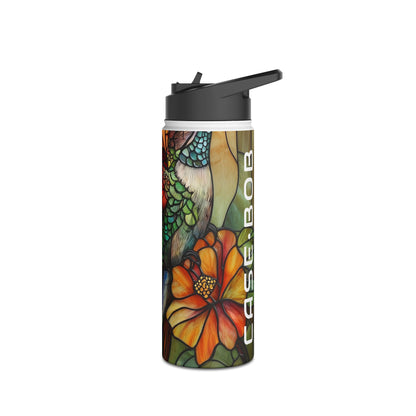 Hummingbird Radiance - Stainless Steel Water Bottle