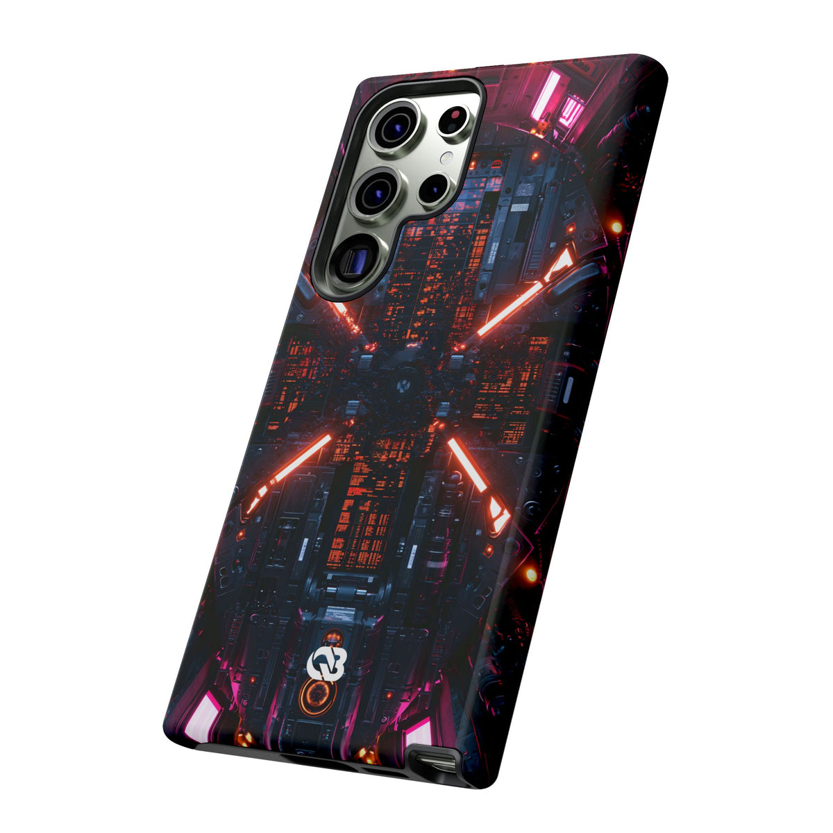 Cybernetic Reactor Core · Tough Phone Case for Samsung · Black