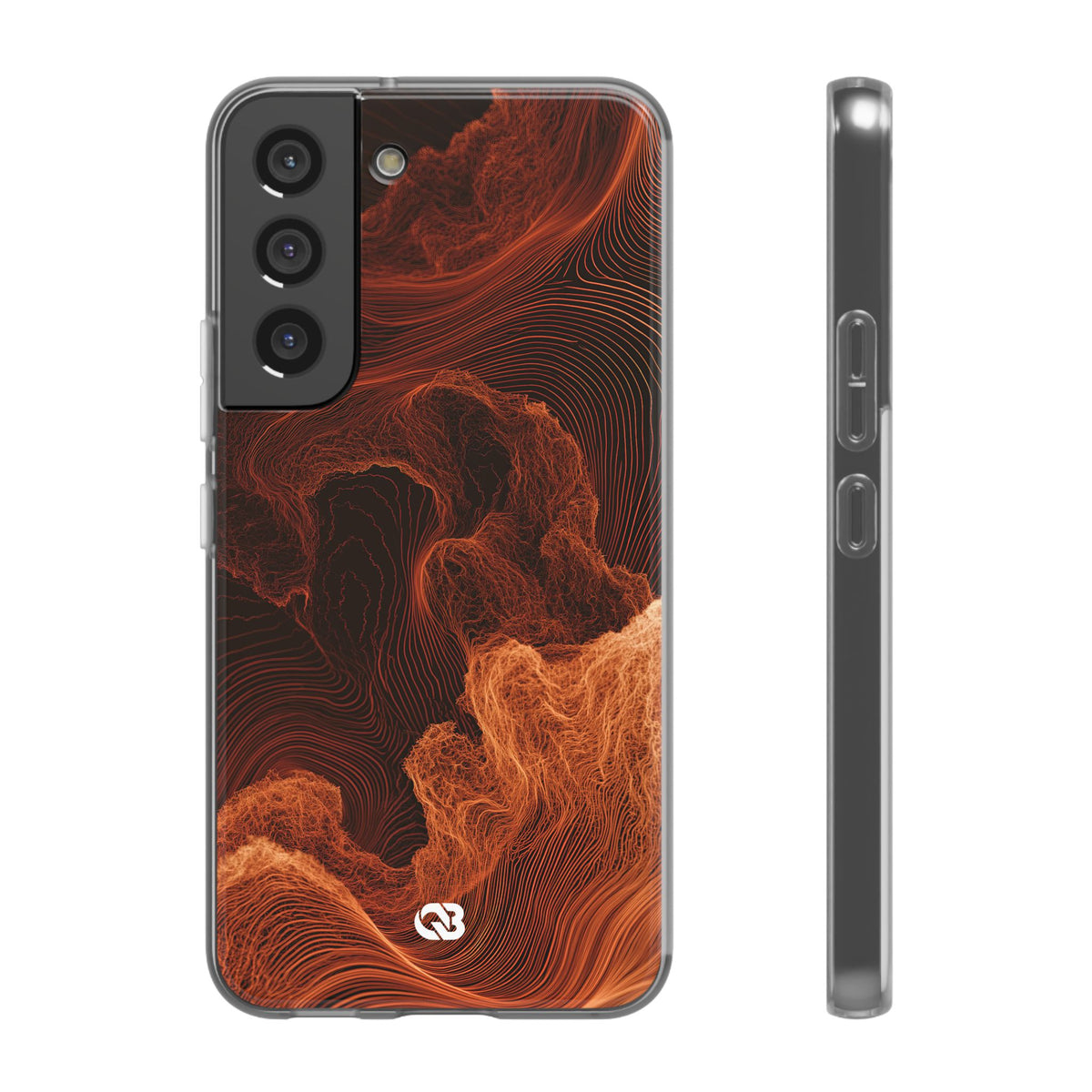Amber Filament · Lite Phone Case for Samsung · Orange