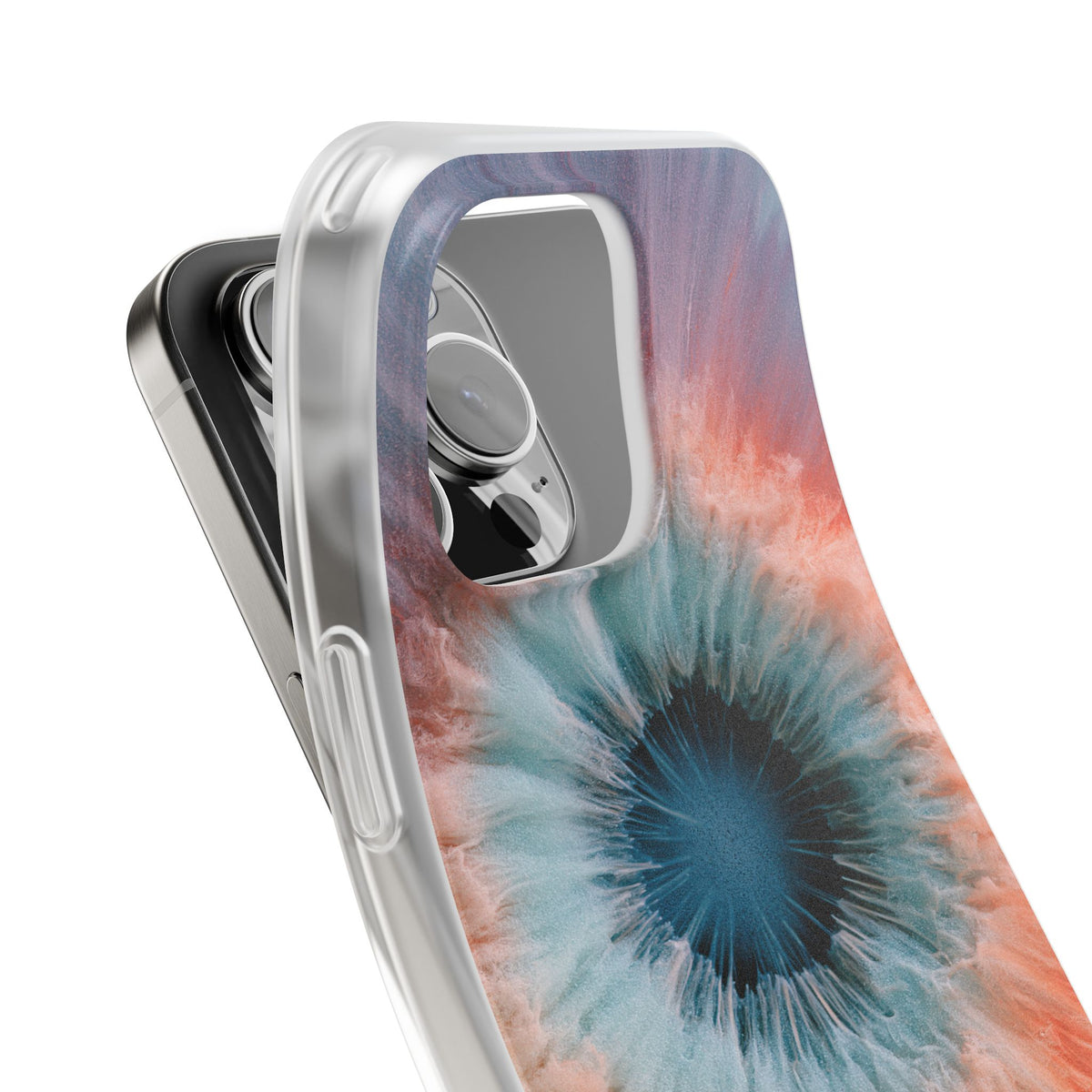 Radiant Aura Core · Lite Phone Case for iPhone ·  Orange