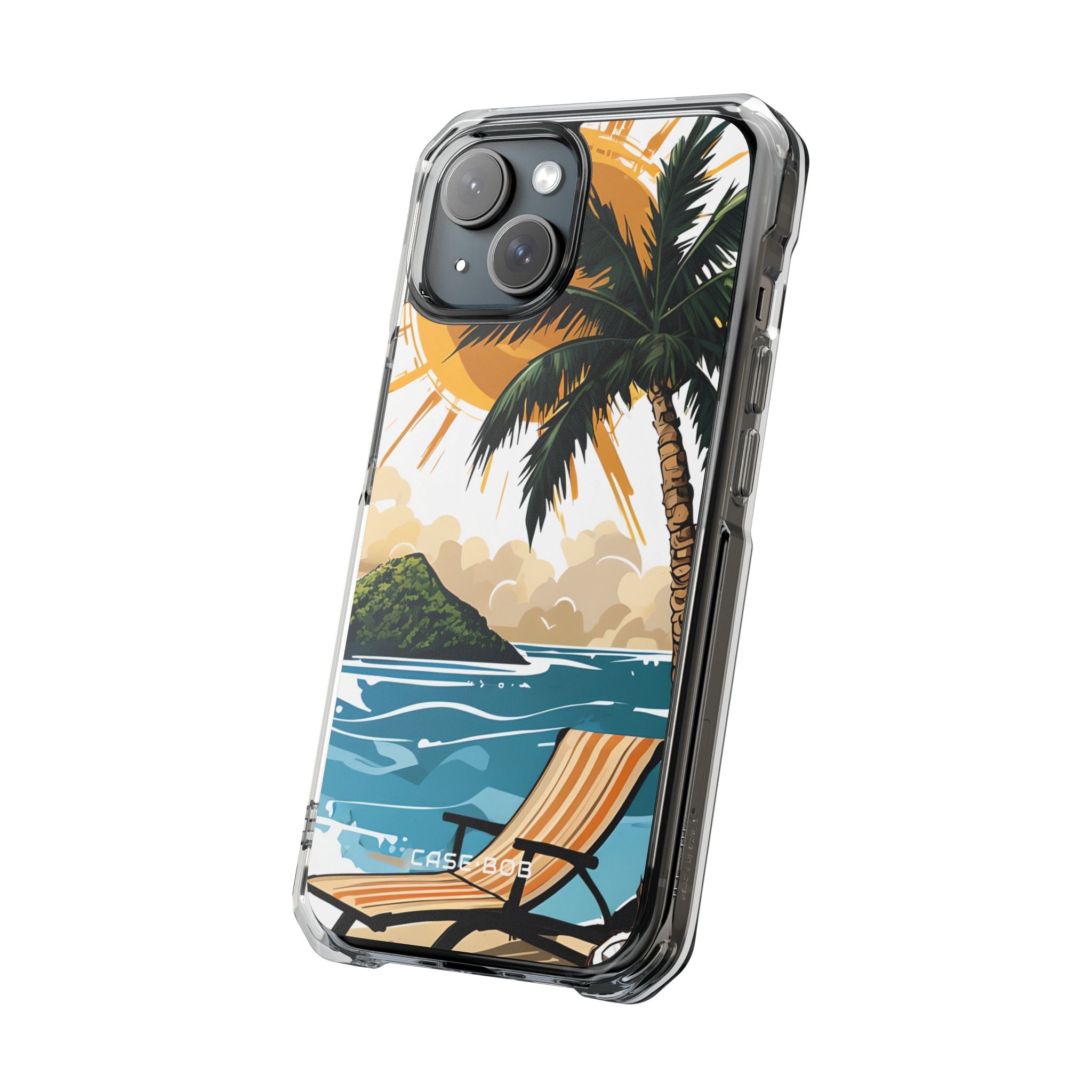 Palm Shade Radiance iPhone 15 Case - Impact