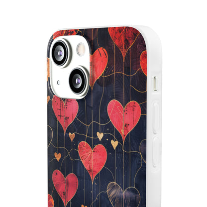 Golden Hearts Network iPhone 13 mini Case - Soft