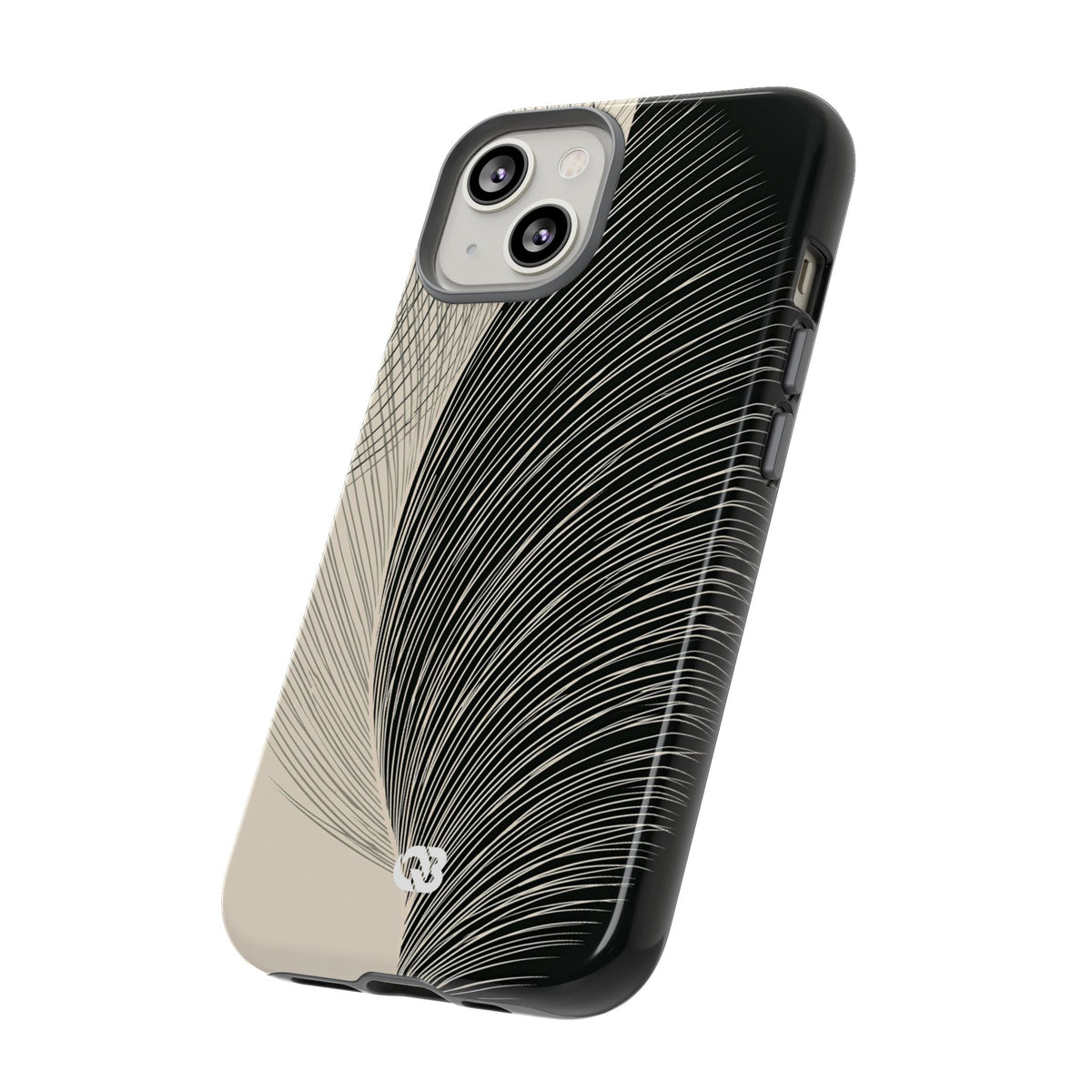 Minimal Frond Study · Tough Phone Case for iPhone · Black