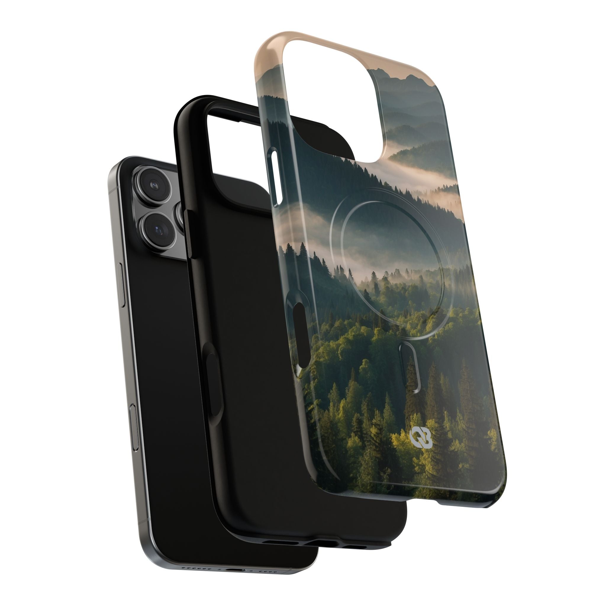 Foggy Mountain Ridge · Tough+ Hoesje voor iPhone · Magsafe