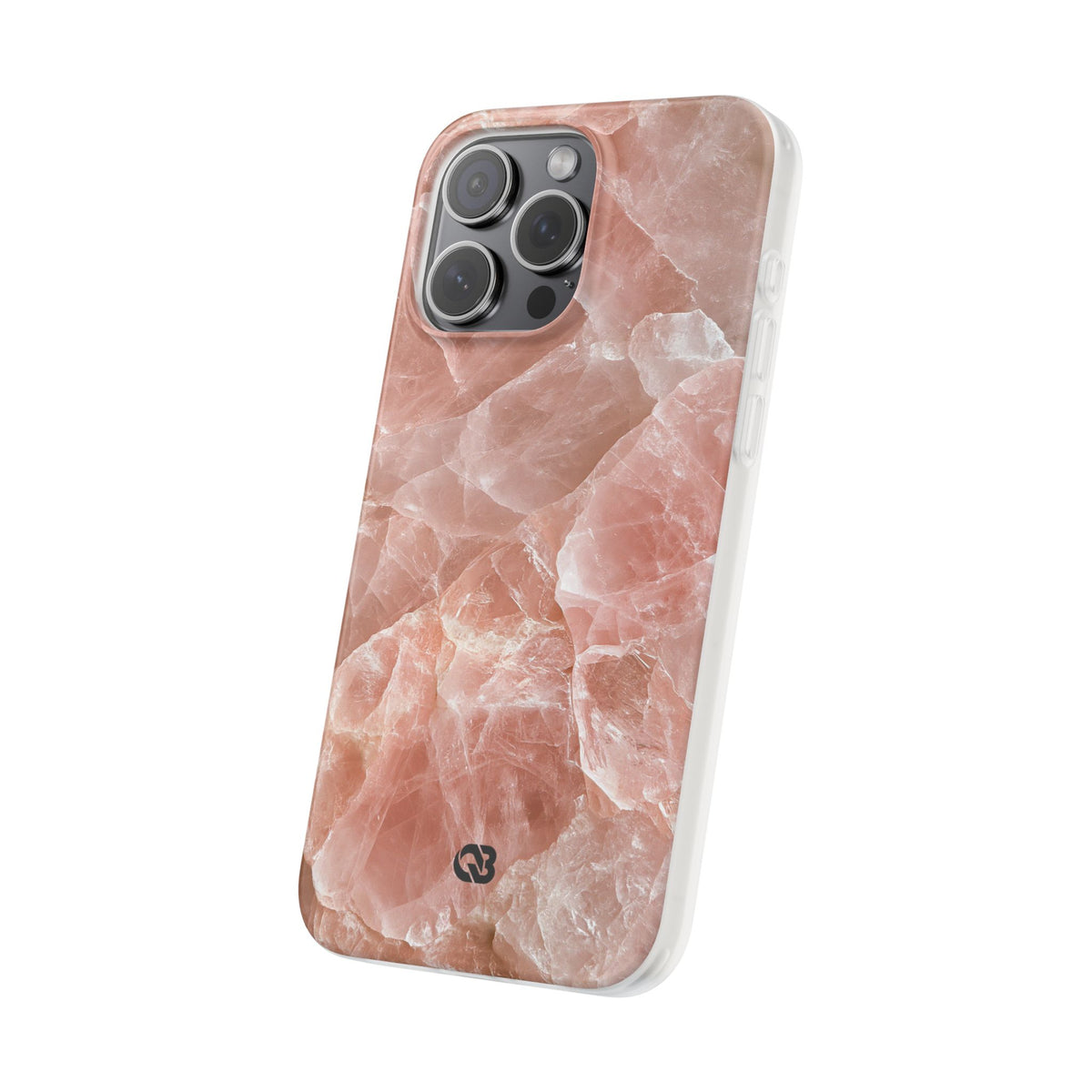Rose Quartz Facet · Lite Phone Case for iPhone ·  Pink