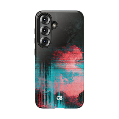 Digital Signal Drift · Tough Phone Case for Samsung · Black