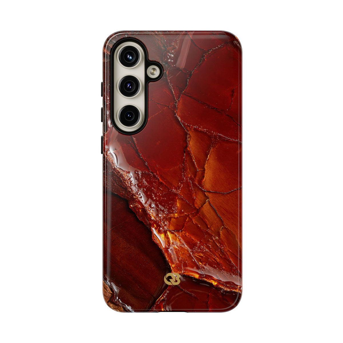 Amber Embrace · Tough Phone Case for Samsung · Brown