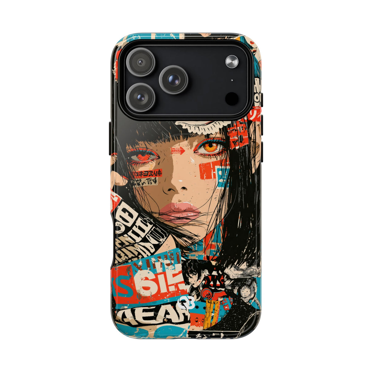 Shibuya Street Collage · Tough 2.0 Magnetic Phone Case for iPhone · Red
