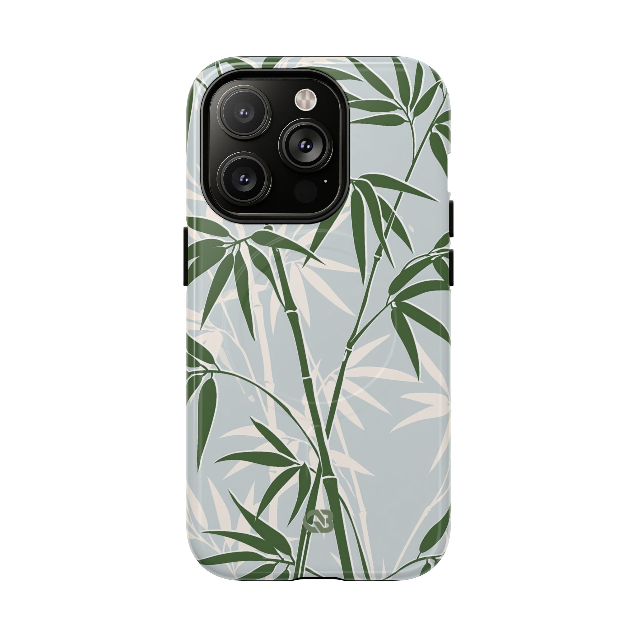 Green Tough 2.0 Magsafe Phone Case for iPhone - Kyoto Bamboo Canopy