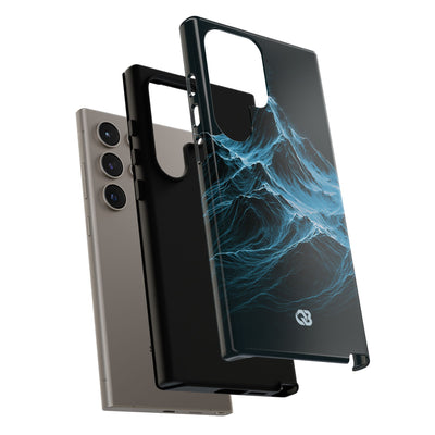 Nordic Frost Peak · Tough Phone Case for Samsung · Blue