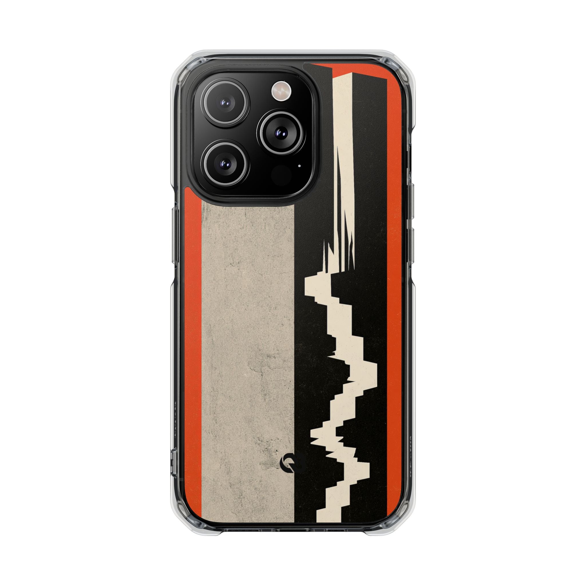 Orange Impact MagSafe Phone Case for iPhone - Orange Monolith Rift