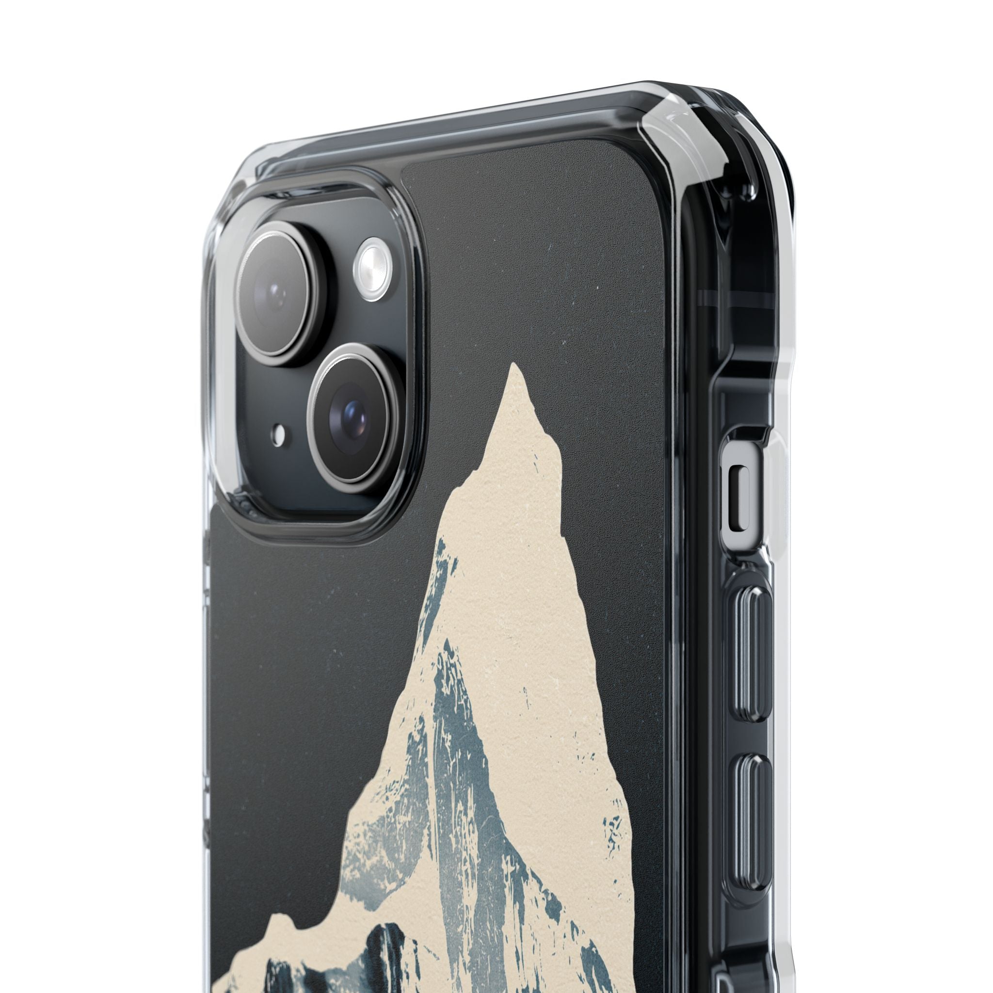 Blue Impact MagSafe Phone Case for iPhone - Frozen Navy Monolith