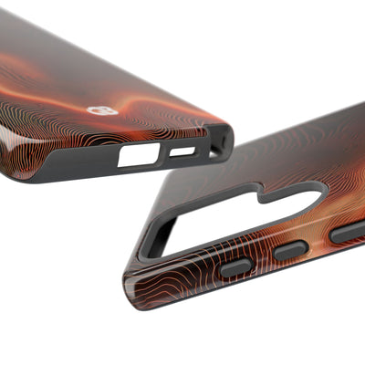 Caldera Ridge · Tough Phone Case for Samsung · Orange