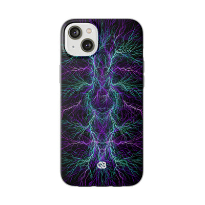 Electric Plasma Arbor · Lite Phone Case for iPhone ·  Purple