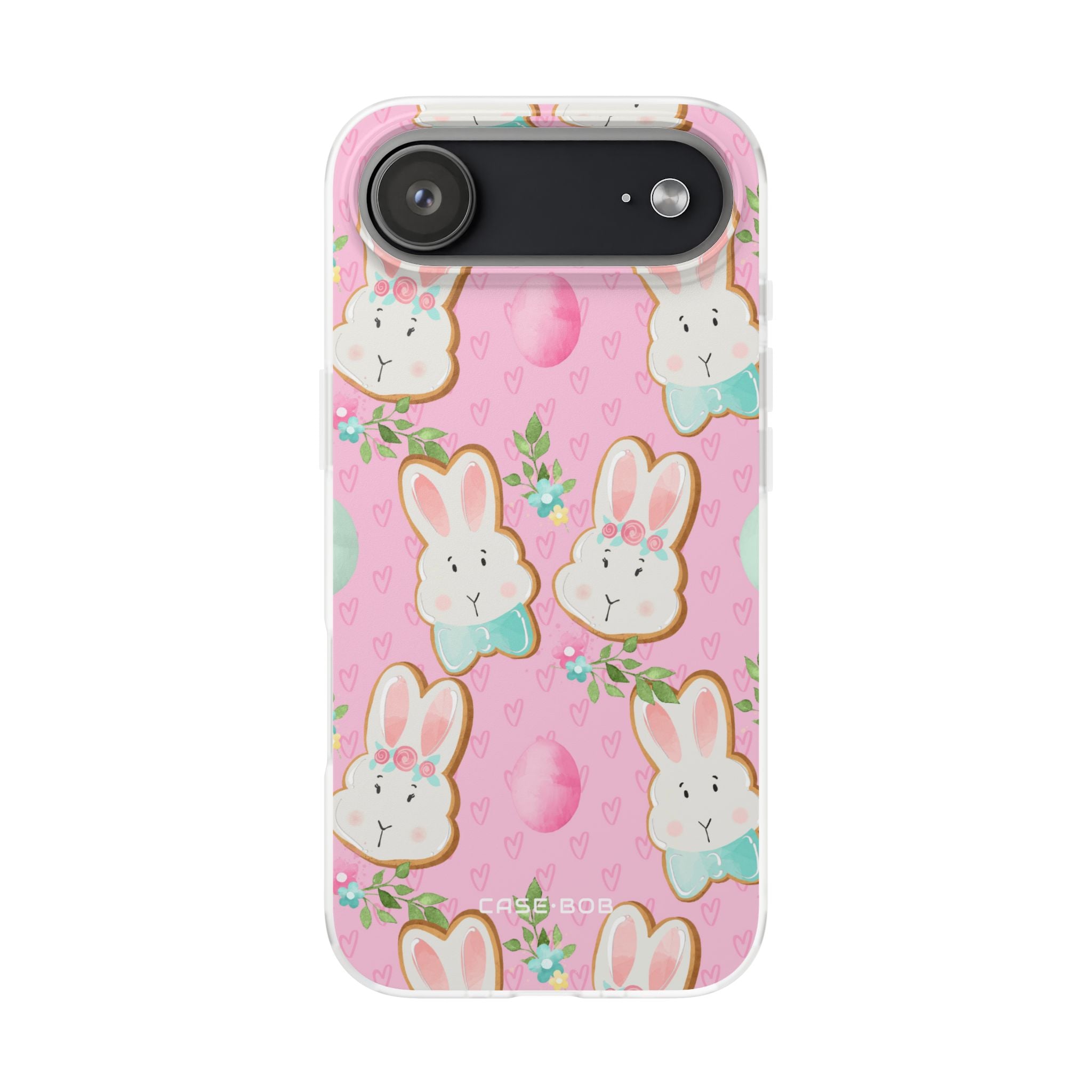 Bunny Blossom iPhone 17 Air Case - Soft - CASE•BOB