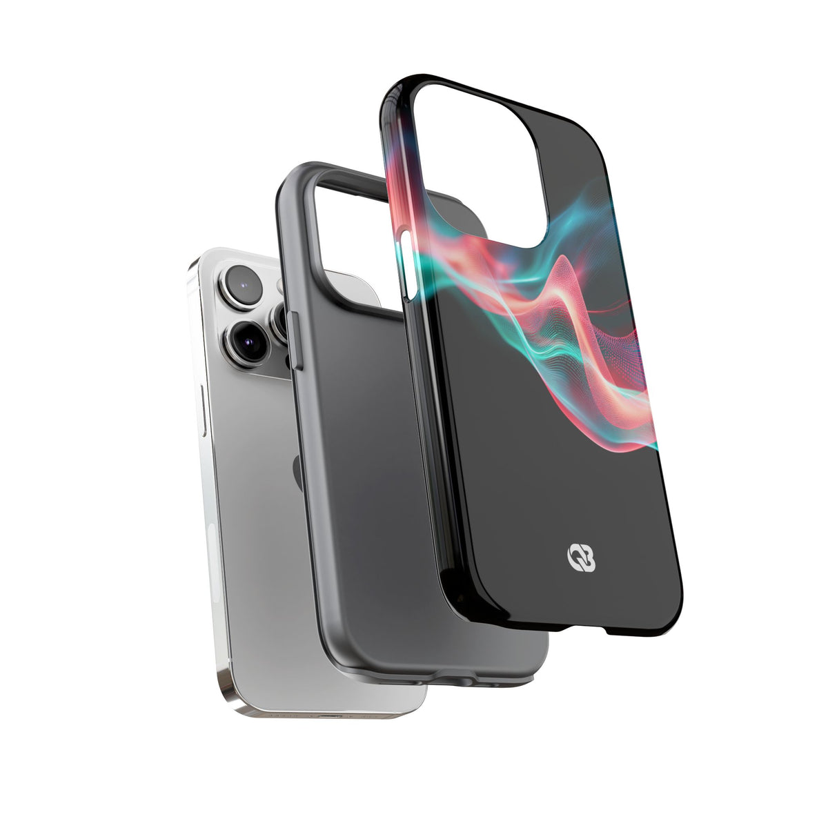 Digital Frequency · Tough Phone Case for iPhone · Black