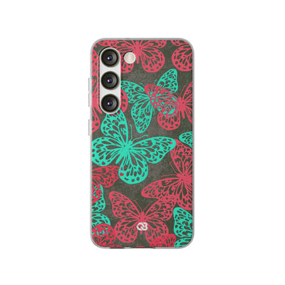 Electric Papillon · Lite Phone Case for Samsung · Pink