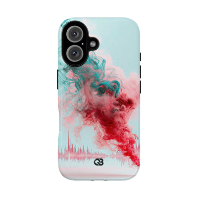 Sonic Bloom · Tough Phone Case for iPhone · Red