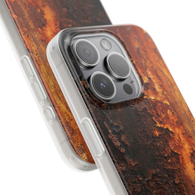 Orange Lite Phone Case for iPhone - Oxidized Iron Crust