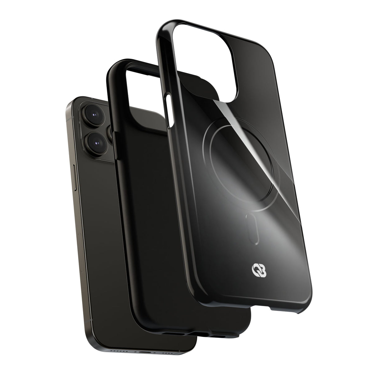 Obsidian Ridge · Tough 2.0 Magnetic Phone Case for iPhone · Black