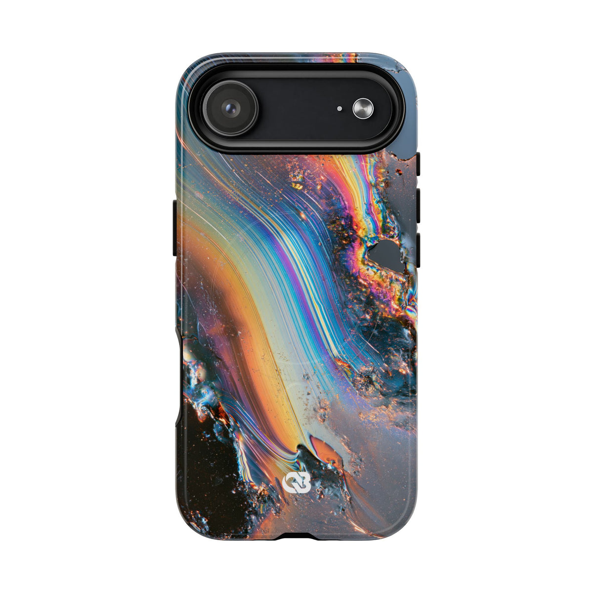 Prismatic Aura Flow · Tough 2.0 Magnetic Phone Case for iPhone · Blue