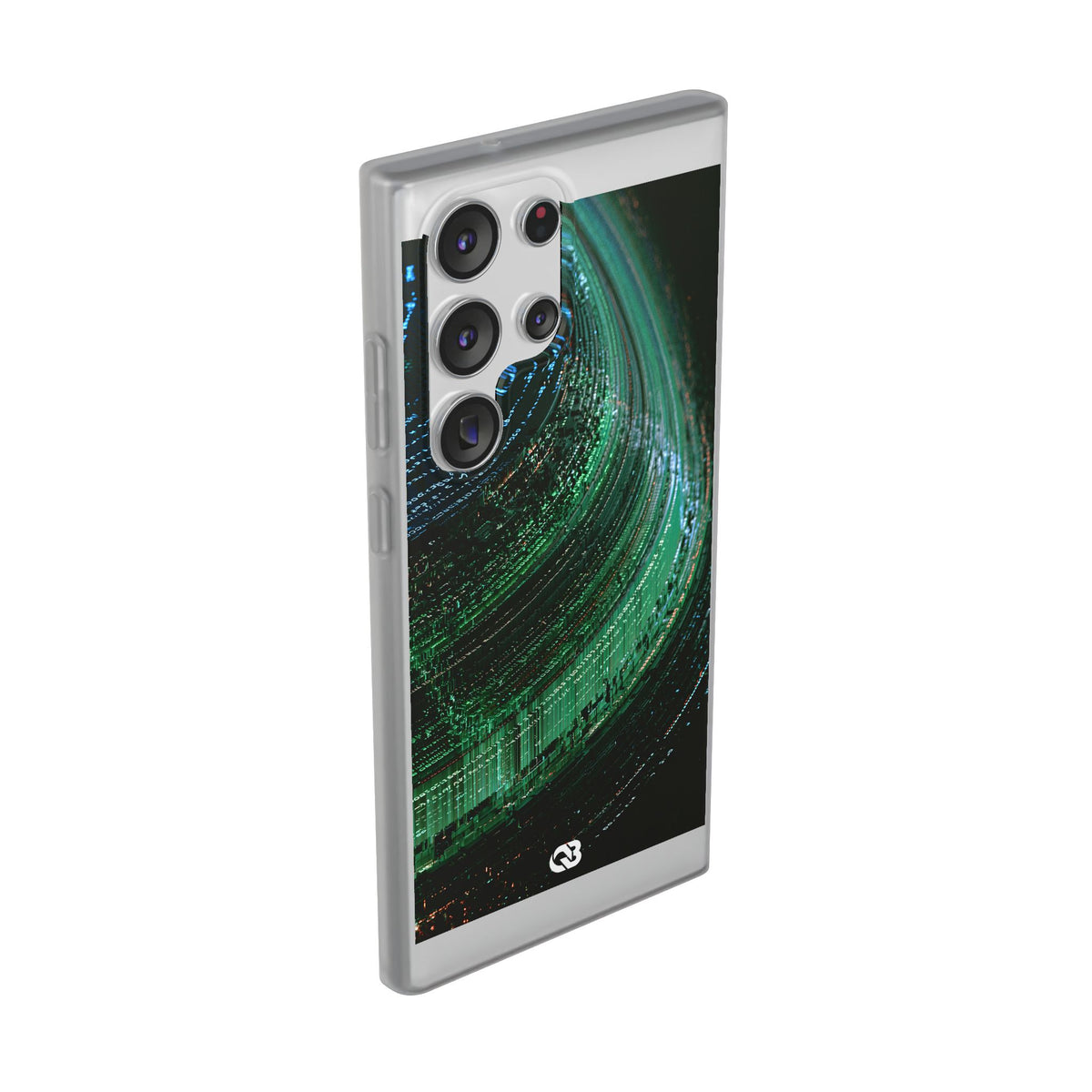 Orbital Data Stream · Lite Phone Case for Samsung · Green
